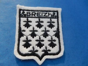 AUFNÄHER PATCH STOFF BREIZH BRETAGNE HERMINES STICKEREI TRISKEL BRITISH - Bild 1 von 2