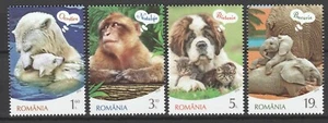 Romania 2019 Fauna animals 4 MNH stamps - Picture 1 of 1