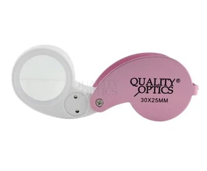 Qualitätsoptik, USA 30x rosa Lupe - Bild 1 von 4
