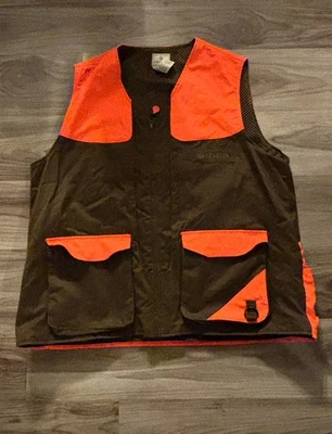 Beretta Field Vest Cartridge High Visibility Outdoors Brown Orange Mens 2XL - Image 1 of 4