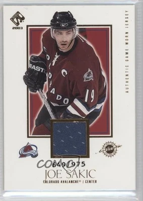 2002-03 Pacific Private Stock Reserve /975 Joe Sakic #111 HOF - Image 1 of 2