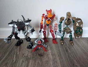 Lego Bionicle: Toa Jaller 8911, Toa Iruini 8762, & Barraki Mantax 8919! Lesen! - Bild 1 von 17