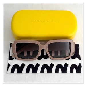 MARC JACOBS Noyha Designer Unisex Sunglasses 693/S Camel/Brown - Picture 1 of 7