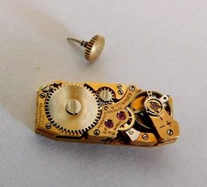 FUENTE 59.59-21 MOVIMIENTO PARCIAL WITTNAUER 17 JOYAS CON VOLANTE COMPLETO. - Imagen 1 de 2