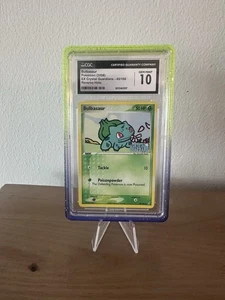 2006 Pokemon Bulbasaur Reverse Holo EX Crystal Guardians 45/100 - CGC 10  - Bild 1 von 2