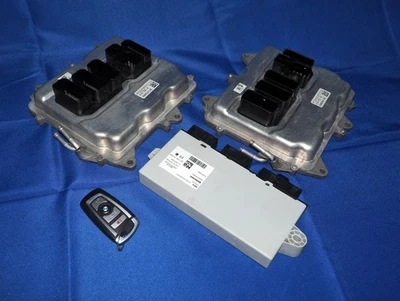 BMW F01 F06 F10 F12 F13 550i 650i 750i ECU CAS4 Module Plug & Play Set W/KeyOEM - Image 1 of 4