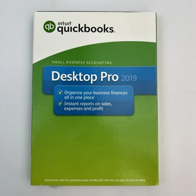 Intuit Quickbooks Desktop Pro 2019 Business Accounting Software No Subscription - Image 1 of 4