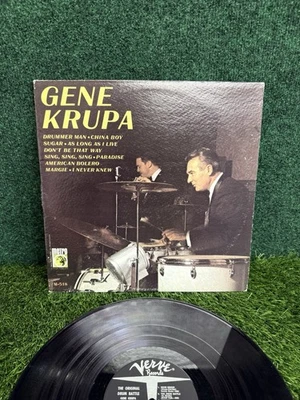 Gene Krupa- 1965 LP Metro Jazz Drummer drums MS-518 VG - Image 1 of 3