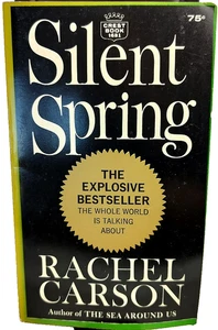 Silent Spring by Rachel Carson 1964 Paperback, Crest Book Edition - Picture 1 of 4