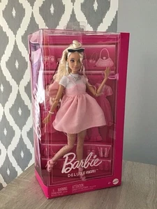 Barbie Deluxe Style Doll #3 in Barbiecore Outfit, Blond Hair Top Brand New - Picture 1 of 4