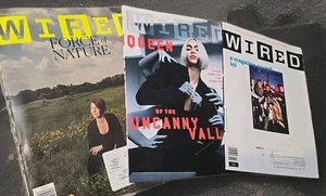 Wired Lot 3 Magazines June September Nov 2023 Gadgets Gear Queen Force Of Nature - Foto 1 di 8