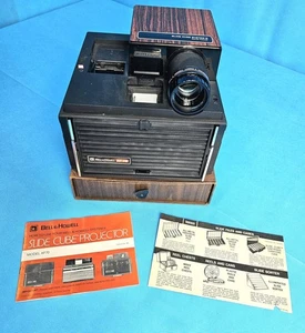 VINTAGE BELL & HOWELL SLIDE CUBE SYSTEM II PROJEKTOR - Bild 1 von 10