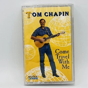 TOM CHAPIN Come Travel With Me SONY WONDER Vintage Promo Cassette Tape Sealed - Picture 1 of 7