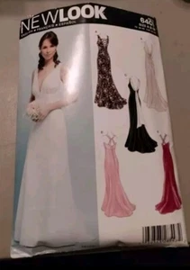 New Look Bridal Or Evening Gown Sewing Pattern 6401 Size 8-10-12-14-16-18 *UC - Picture 1 of 3