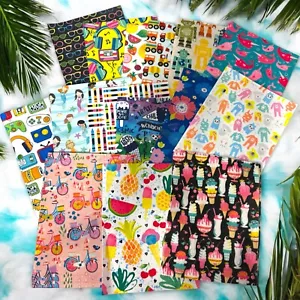 Craft Felt Sheet Lot Of 39 Pattern Variety 9”x12” See Pics For Designs - Picture 1 of 16