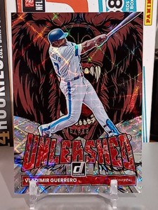 2022 Donruss Vladimir Guerrero Diamond Unleashed 346/349 SP Montreal Expos HOF