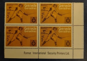 British Colonies Grenada Stamp - 1975 Block of 4 Pan American Games - MNH - Picture 1 of 1