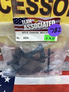 New Team Associated 2254 NTC3 Chassis Braces NEW USA SHIPPED - Picture 1 of 4