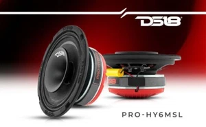 Altavoz bajo de rango medio superficial para automóvil DS18 PRO-HY6MSL 6,5" altavoz controlador 8 ohmios - Imagen 1 de 10