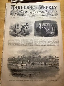 1864 Harper’s Weekly Civil War Newspaper ~ Great War Prints