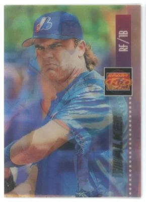 1995 Pinnacle Sportflix Larry Walker Montreal Expos #139 - Image 1 of 2