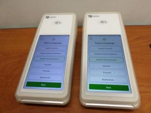 Clover Flex C403 Wireless Credit Card Terminal - ONLY (Lot of 2) - Picture 1 of 9