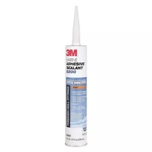 3M 06501 Adhesive-Sealant 5200 TAN Color 10 Oz Cartridge Boat Marine Glue - Picture 1 of 1