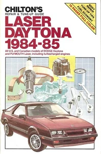 Laser Daytona 1984-85 Chiltons Repair & Tune Up Guide / Workshop Manual 7563 - Picture 1 of 1
