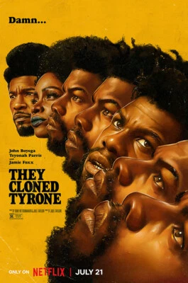 They Cloned Tyrone 2023 Movie PREMIUM Poster MADE IN USA - CIN574