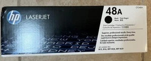 HP 48A Black Toner Cartridge CF248A Genuine Sealed New - Picture 1 of 5