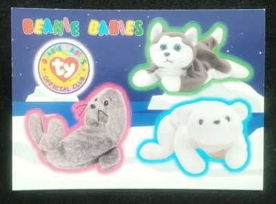 1999 Ty Beanie Babies Series 3 Stickers (Q) - Image 1 of 2