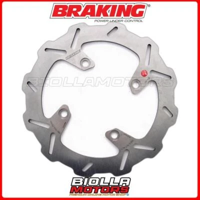 TR03RID DISCO FRENO POSTERIORE SX BRAKING TRIUMPH THRUXTON 865 2010 - WAVE FISSO Foto 1 de 4