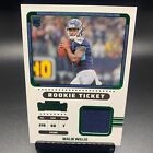 2022 Panini Contenders #RTS-MW1 Malik Willis Rookie Ticket Swatch Patch Titans
