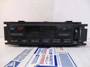 ✅ 2002 F-150 AUTO CLIMATE HEATER CONTROLS TEMPERATURE DEFROSTER A/C OUTSIDE TEMP - Foto 1 di 15