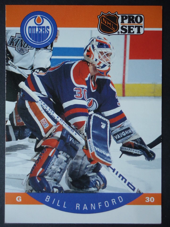 NHL 94 Bill Ranford Edmonton Oilers Pro Set 1990/91 - Bild 1 von 1