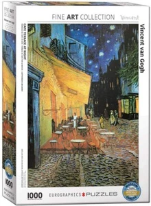 Vincent Van Gogh Cafe Terrace At Night 1000pc jigsaw puzzle 68cm x 49cm - Picture 1 of 1