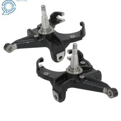 2.5" Front Drop Spindles Lowering Kit w/ 1.25" Rotor For Chevy C10 2WD 1973-87 - Изображение 1 из 4