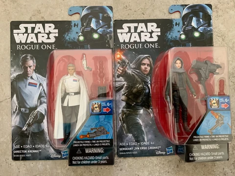 STAR WARS ROGUE ONE DIRECTOR KRENNIC & SERGENT JYN ERSO Cover