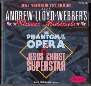 Andrew Lloyd Webber's Classic Musicals - Phantom Of The Opera & Jesus Christ CD - Picture 1 of 4
