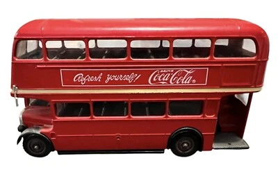 Solido 1:50 Scale AEC Double Decker RT- Coca Cola Made In France - Image 1 of 4