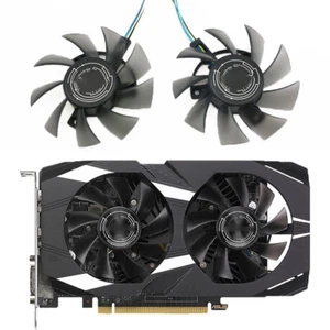 75mm For ASUS GTX1050 1050ti 2GB/4GB DUAL OC V2 Graphics Card Cooling Fan 4Pin - Picture 1 of 5