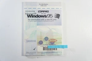 Microsoft Windows 95 for Distribution Compaq PC, NEW SEALED, FREE 2-3 Day Ship!! - Picture 1 of 2