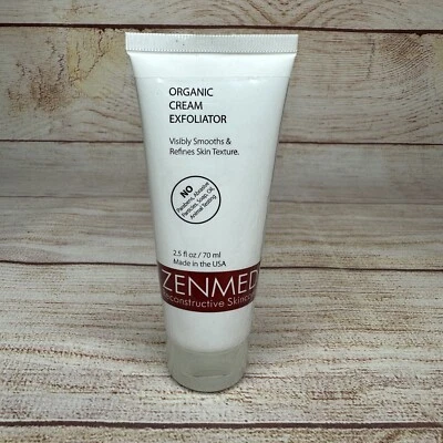 ZenMed Reconstructive Skin Care Organic Cream Exfoliator 2.5 OZ Smooth Refines - Image 1 of 4