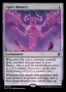 1x Ugin's Mastery - NM - Murders at Karlov Manor Commander SPARROW MAGIC - Picture 1 of 1