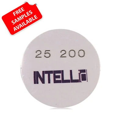 200 pcs AuthorizID Proximity Adhesive Tags 26 Bit Weigand Prox Also called Coins - Image 1 of 2