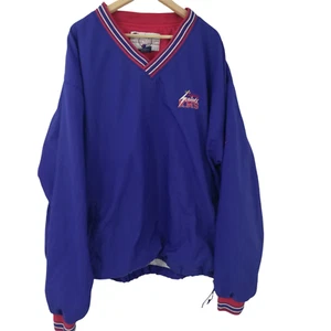 Vintage Champion Pullover Jacket Size XL Embroidered KMS Fighting Saints 90s Y2K - Picture 1 of 12