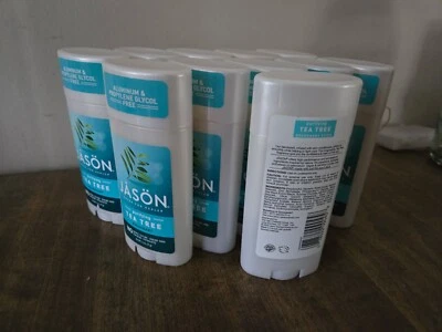 (11 pcs) Jason Deodorant Stick Tea Tree 2.5 oz (Pack of 11) Factory Sealed - Изображение 1 из 3