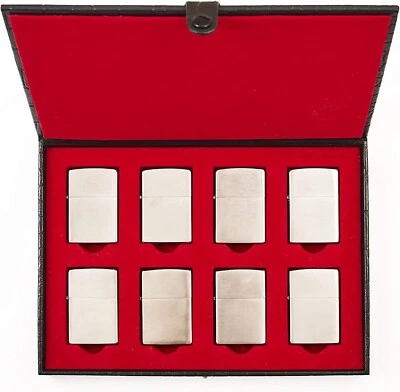 Zippo Collector's Case Feuerzeug, Schwarz Display Aufbewahrung Zippo Feuerzeuge - Bild 1 von 4