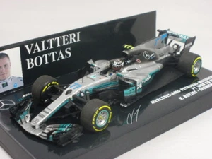 Minichamps Mercedes W08 #77 Valtteri Bottas Spanish GP 2017 1/43 410170077 - Foto 1 di 3