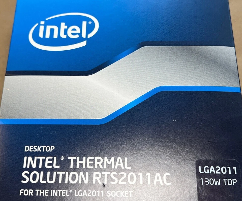 Intel Air Cooled Thermal Solution RTS2011AC = LGA2011 Socket BXRTS2011AC SEALED - Image 1 of 1